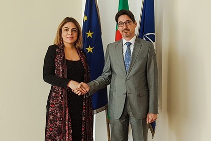 Заместник-министър Юрий Щерк прие посланика на Индия Пуджа Капур